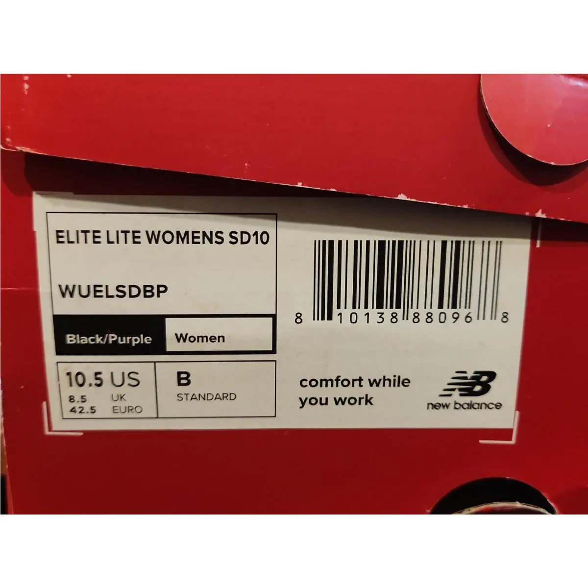 New Balance shoes - New Balance Elite Lite - Elite Lite - WUELSDBP - Black (UPC: 810138880968) 5