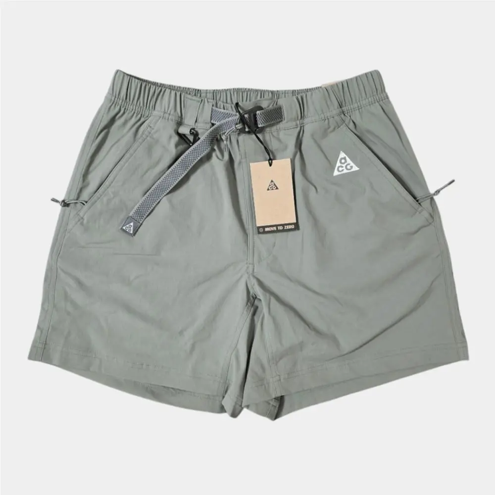 Nike Acg Hiking 6 Shorts Loose Fit Dark Stucco Grey LE FN2430-053 Men`s Small S