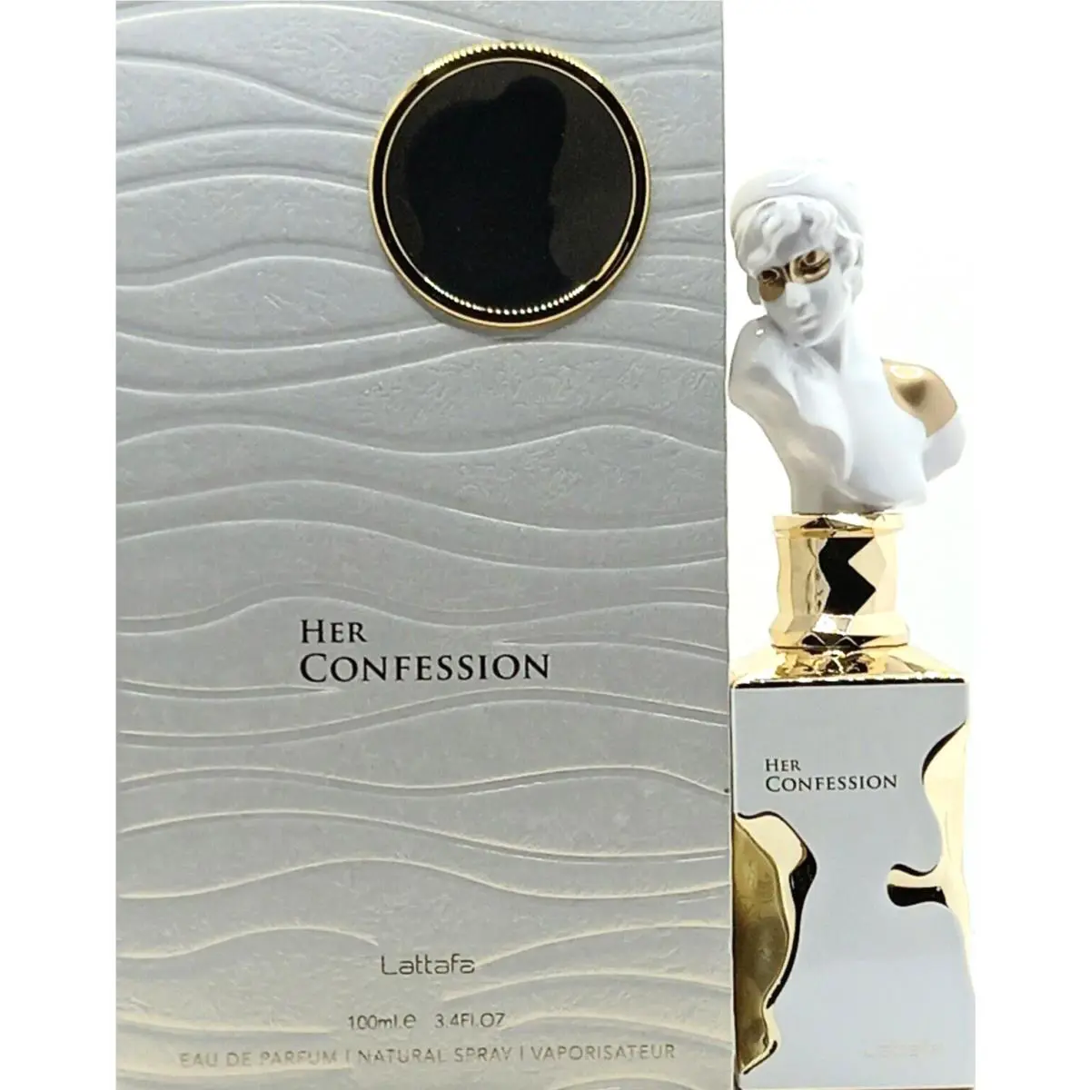 Lattafa Her Confession Eau DE Parfum Spray For Women 3.4 Oz / 100 ml