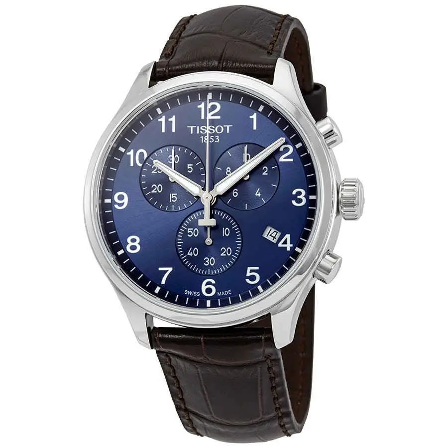Chrono XL Chronograph Blue Dial Men`s Watch T116.617.16.047.00 by Tissot