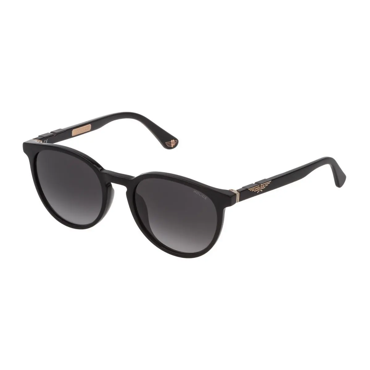 Police Spl 873 700F Black-grey Sunglasses 53mm / /