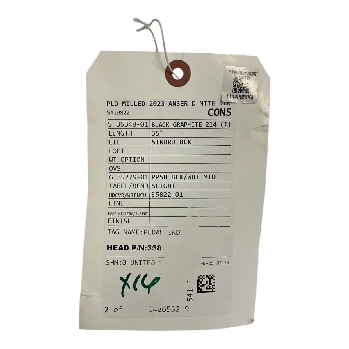Ping  - Ping 2023 Anser D Matte - Black (UPC: 881978327197) 6