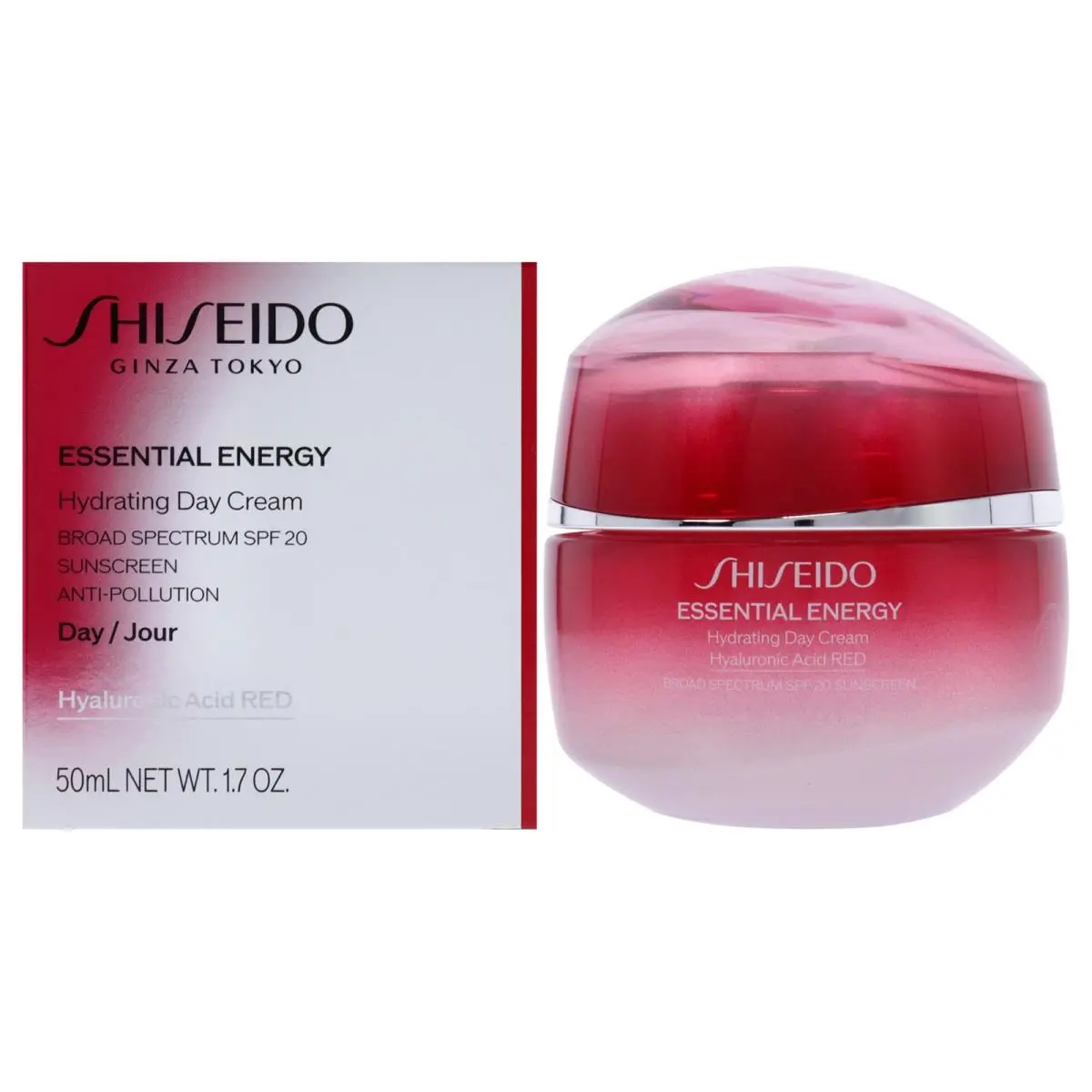 Essential Energy Hydrating Day Cream Spf 20 by Shiseido For Women - 1.7 oz Cream