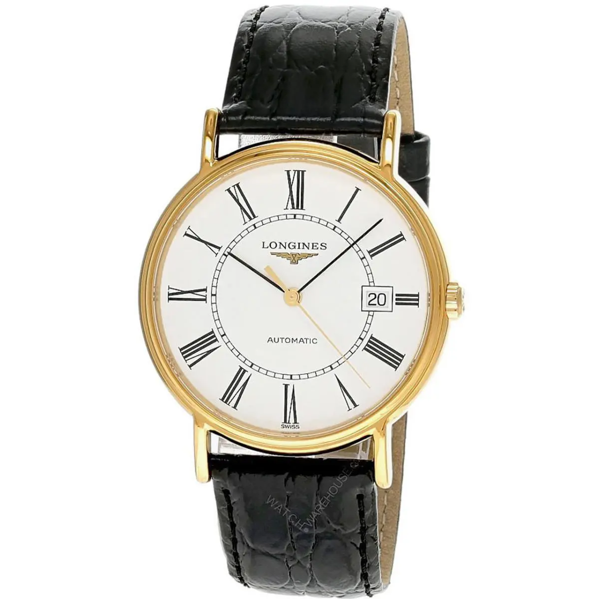 Longines La Grande Classic Automatic White Dial Mens Watch - L4.921.2.11.2
