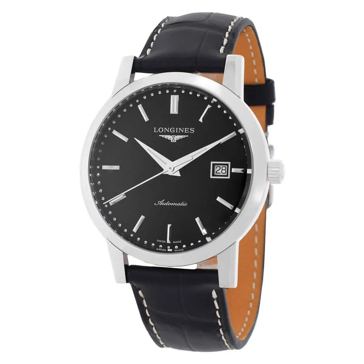 Longines Classic Automatic Black Dial Men`s Watch L4.825.4.52.0