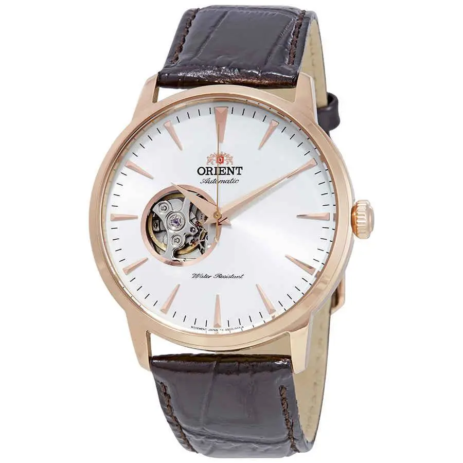 Orient Open Heart Automatic White Dial Men`s Watch FAG02002W0