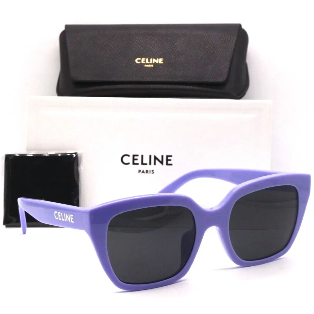 Celine Paris CL 40198F 78A Light Blue/grey Lenses Sunglasses 56-21