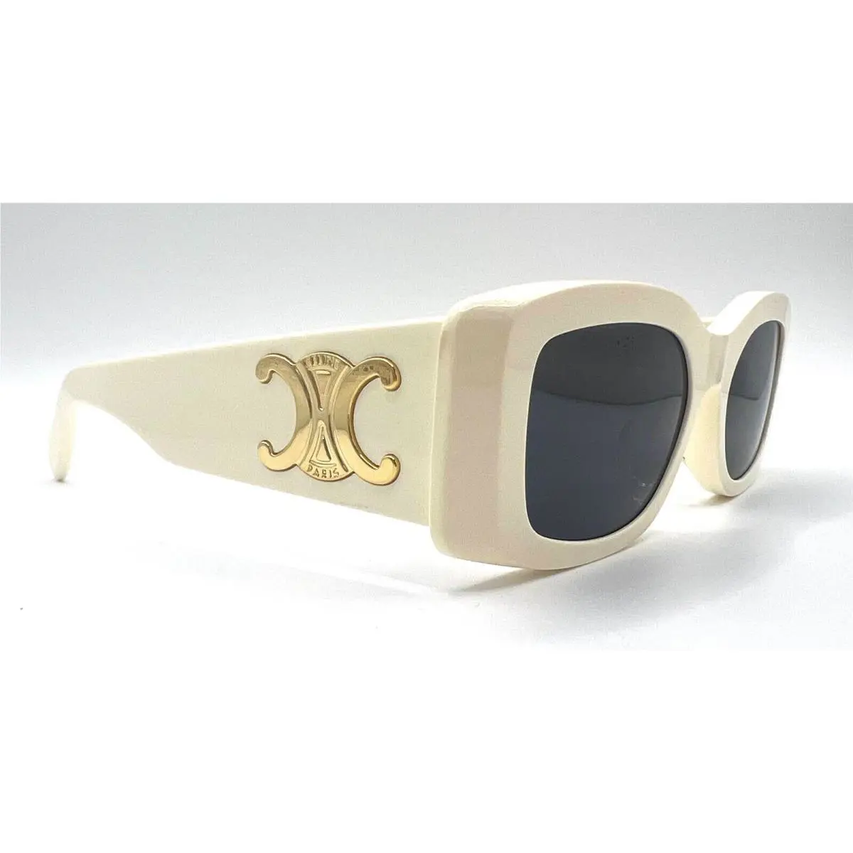Celine Paris CL40282U CL 40282U 25A Shiny Beige Sunglasses 53-18-135