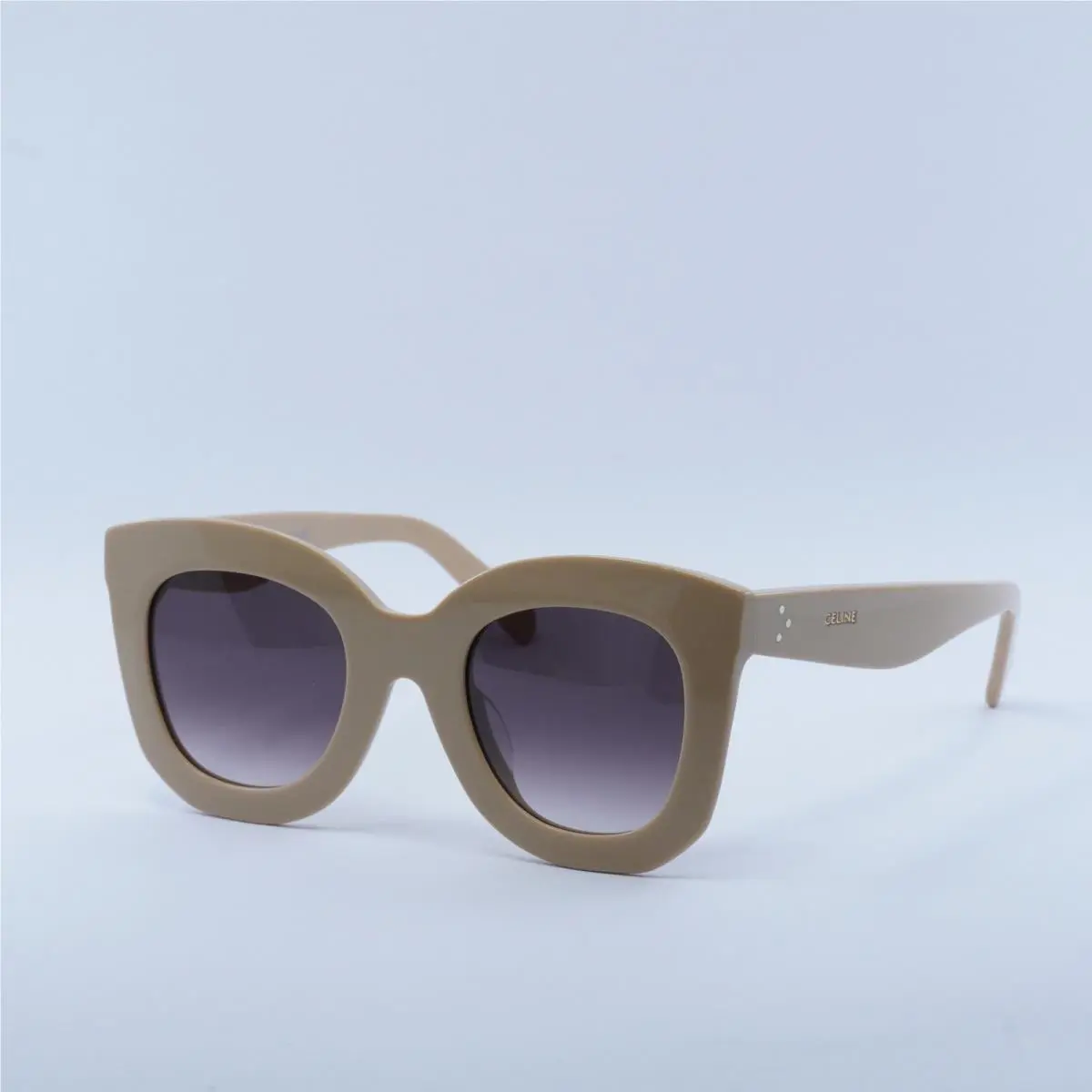 Celine CL4005FN 57Z Beige/gradient Violet 49-25-145 Sunglasses