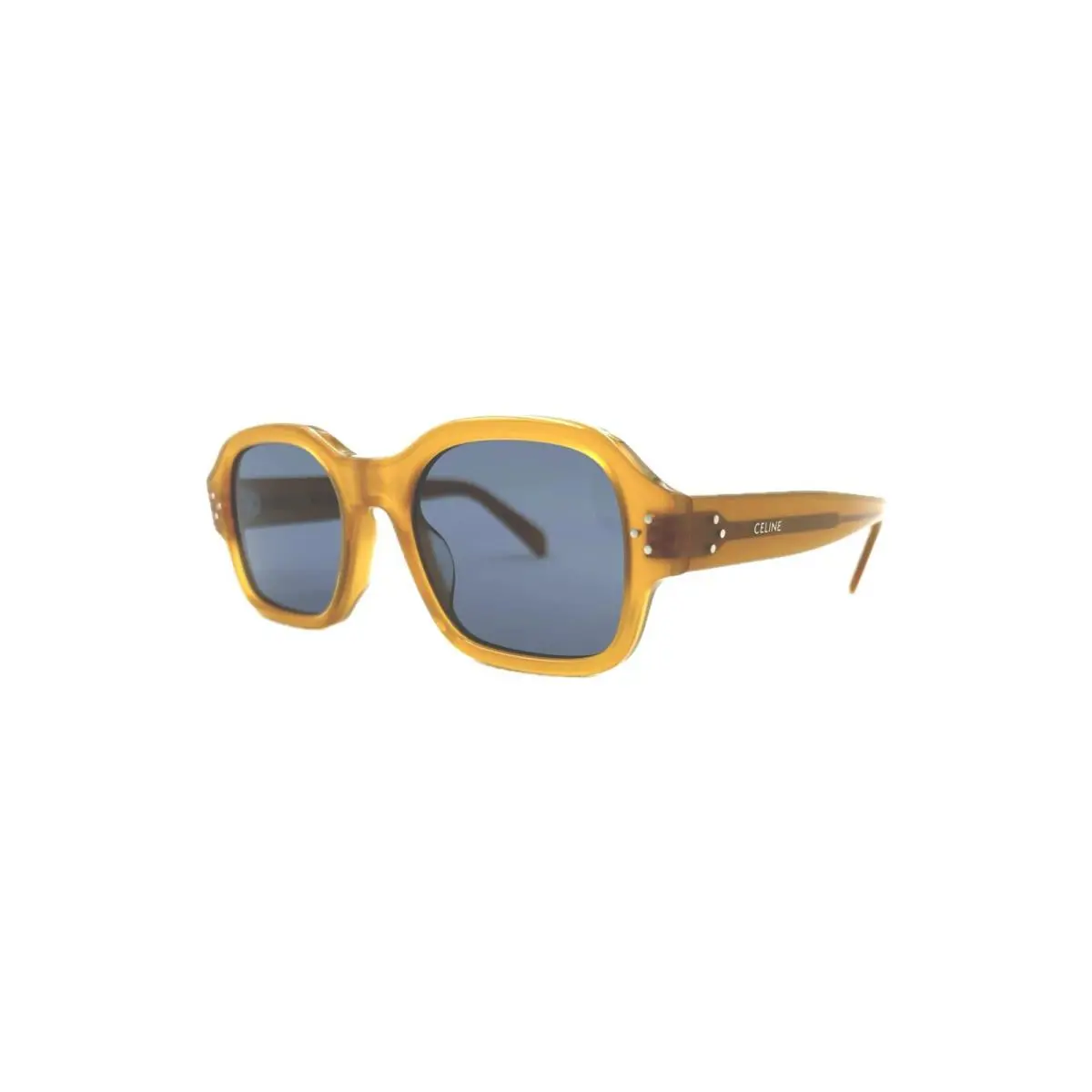 Celine CL40266U 47V Milky Honey/blue Sunglasses 53-20-145