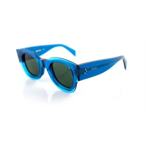 Celine Zoe Sunglasses Ladies Petrol Blue Crystal Sunglasses CL 41446/S MR8 QT