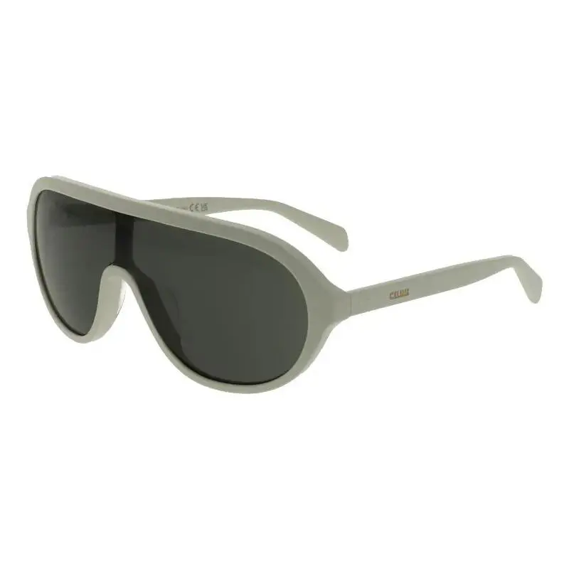 Celine Sunglasses CL40234I 25A White Ivory Frame Smoke Grey 133mm