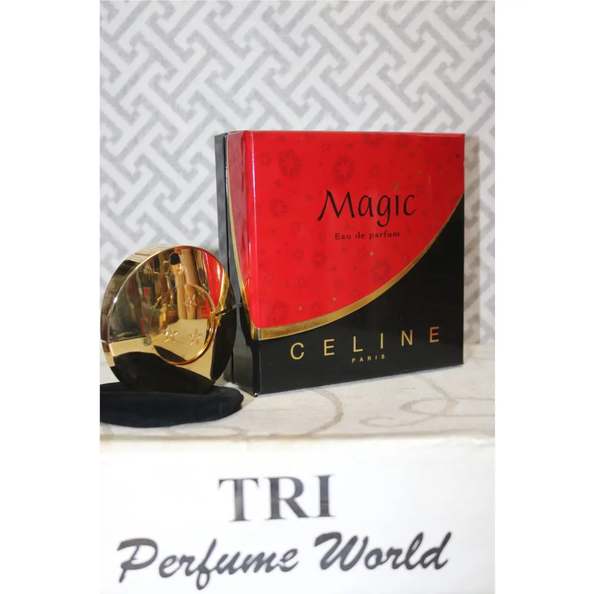 Magic by Celine Eau de Parfum Women Deluxe Natural Spray Refillable 1/4 Oz. Rare