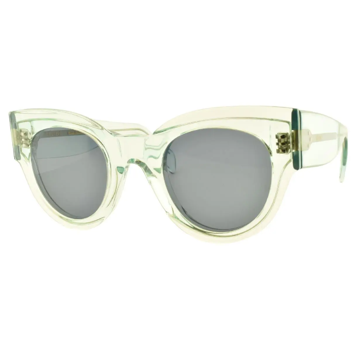 Celine CL4008F 86V 48-26-150 Blue Oval Full Rim Unisex Sunglasses