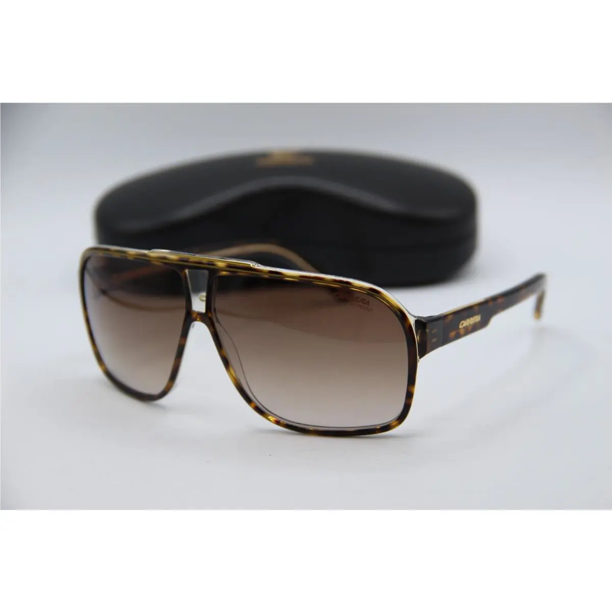 Carrera Grand Prix 2 086HA Havana Clear Sunglasses W/case 64-09
