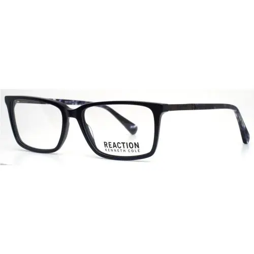 Reaction Kenneth Cole KC0870 090 Blue Mens Rectangle Eyeglasses 56-16-145 B:38