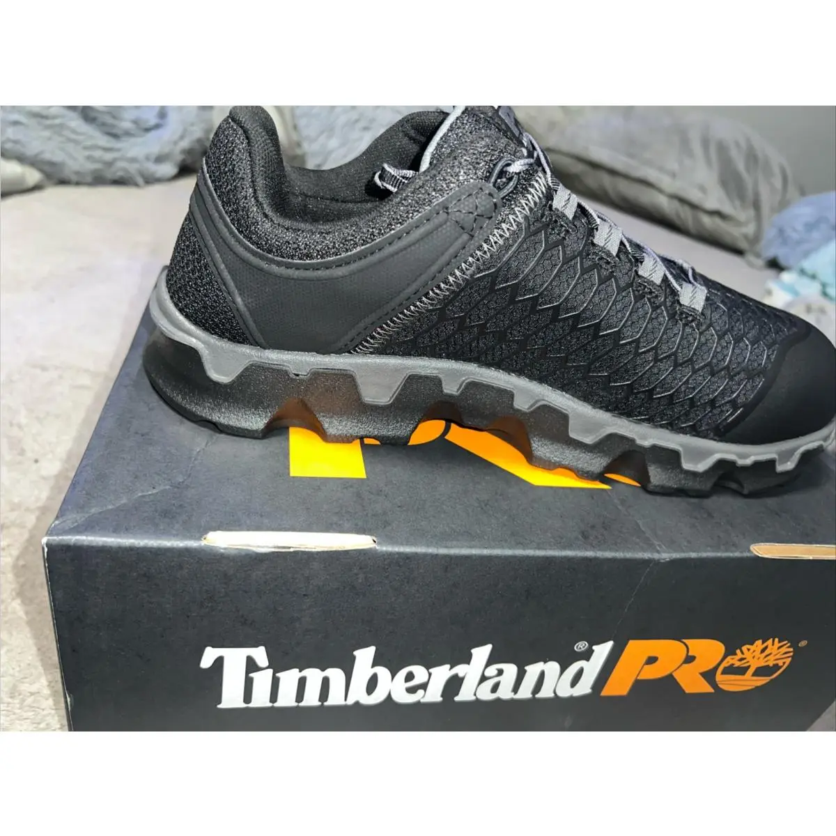 Timberland Pro Powertrain Esd Alloy Safety Toe Women’s 10 M Black / Gray