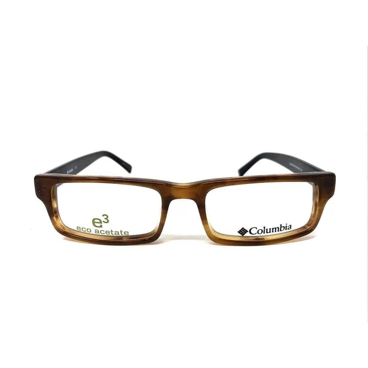 Eyeglasses Frames Green Mountain C02 52-17-140 Black/brown R280 by Columbia