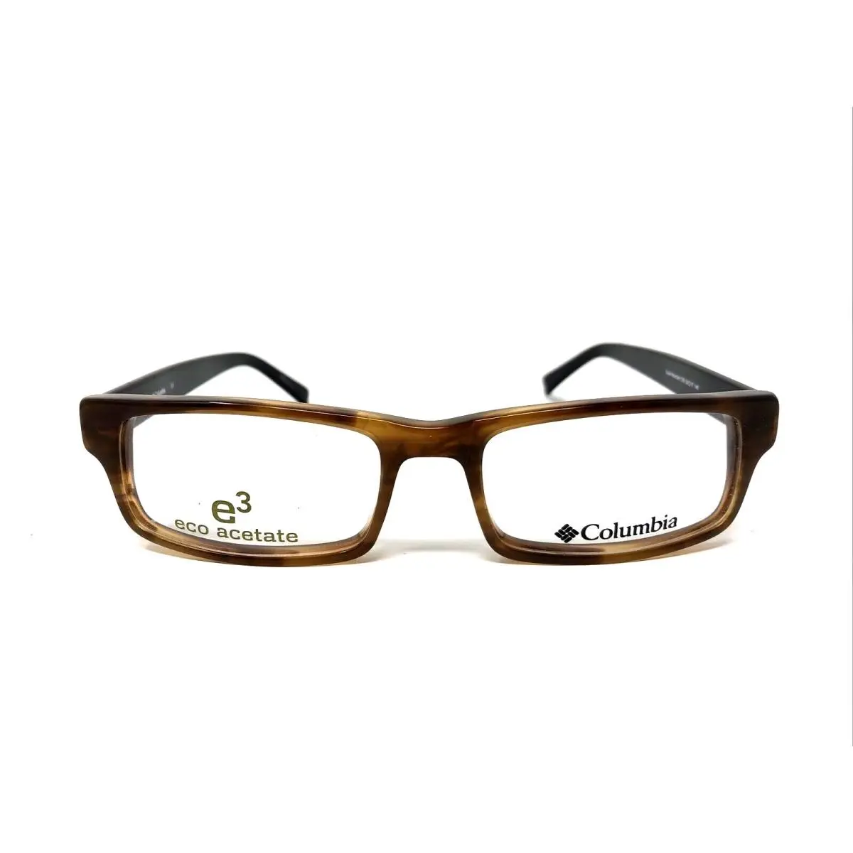 Eyeglasses Frames Green Mountain C02 52-17-140 Brown Full Rim FX88 by Columbia