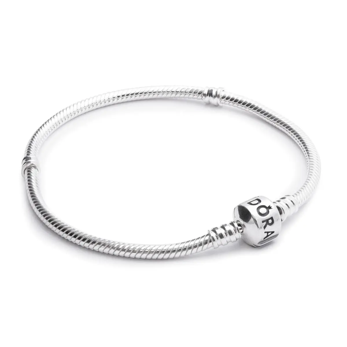 Pandora Moments Snake Chain Bracelet 590702hV-17