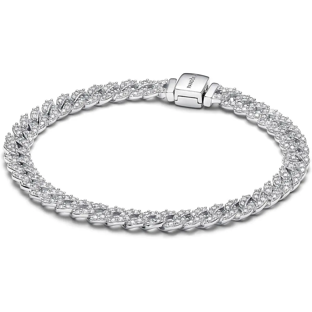 Timeless Pave Chain Bracelet 593008C01-20 by Pandora
