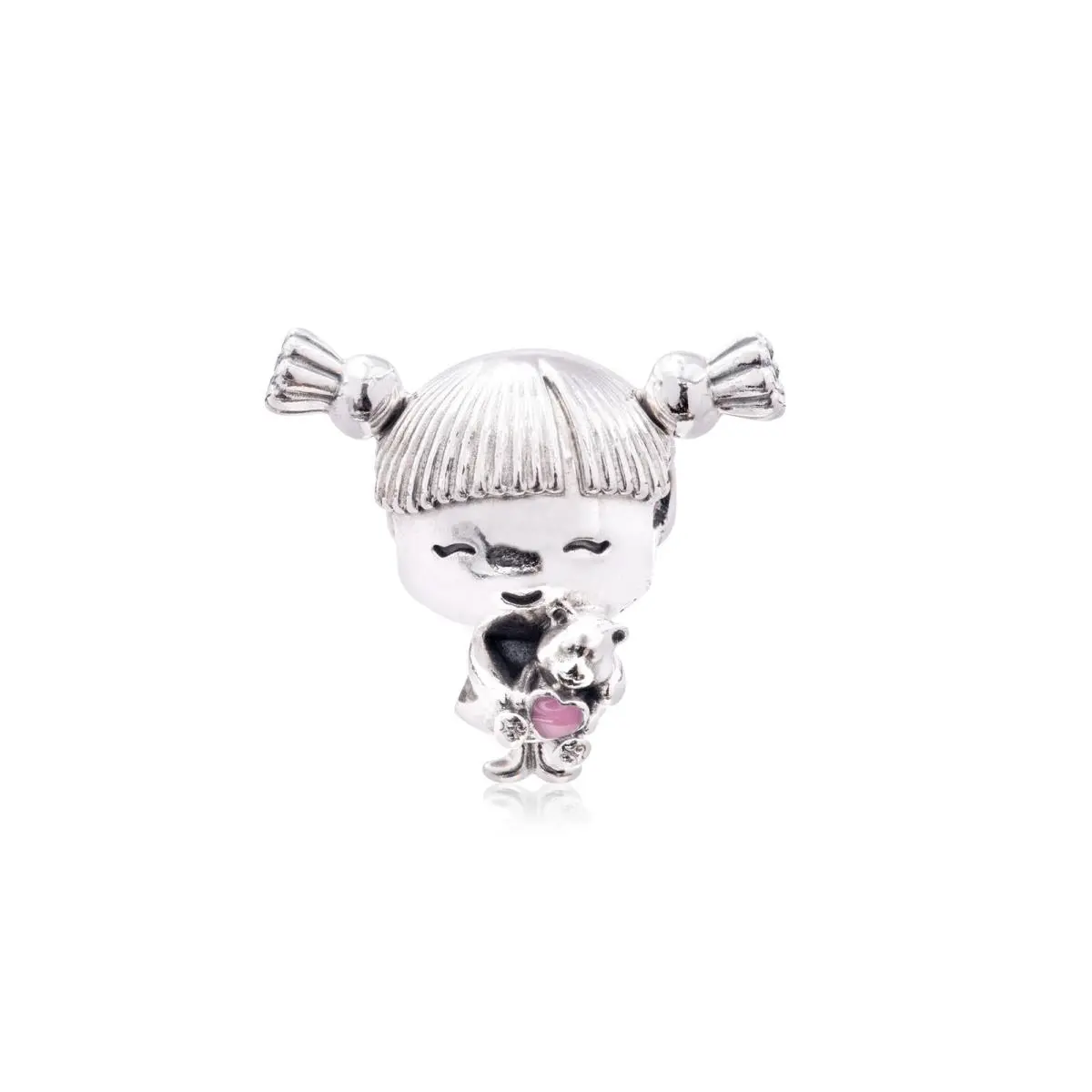 Pandora Girl with Pigtails Charm - 798016EN160