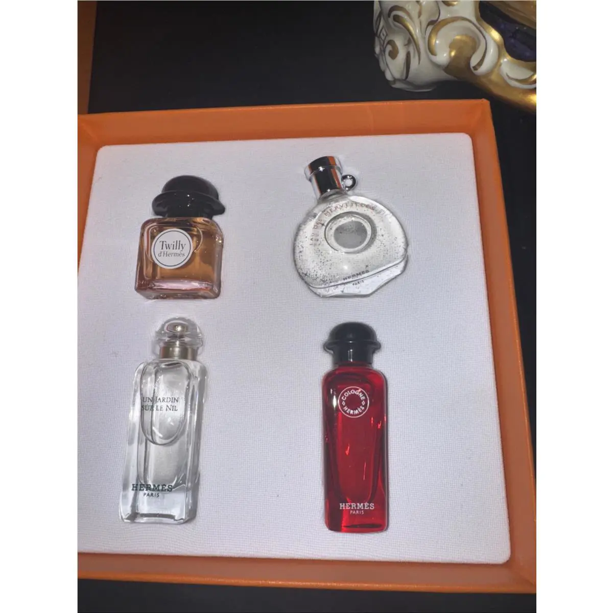 Hermes Women’s Miniature Coffret Perfume Discovery Set 4 Piece 7.5ML