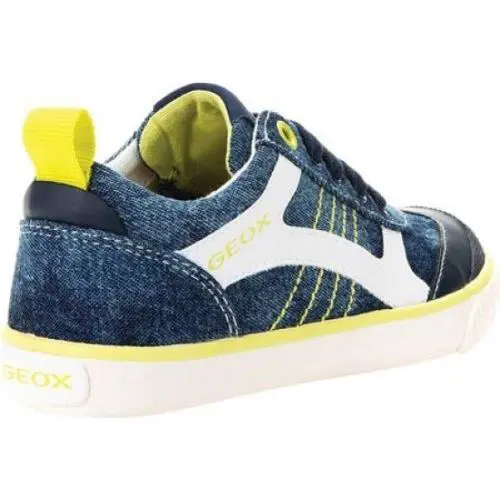 Geox shoes - Navy Lime 8