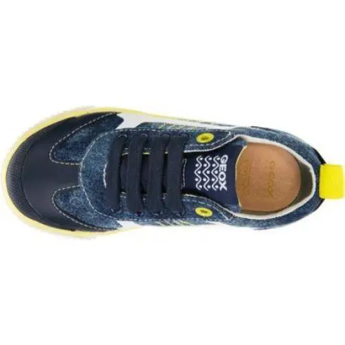 Geox shoes - Navy Lime 9