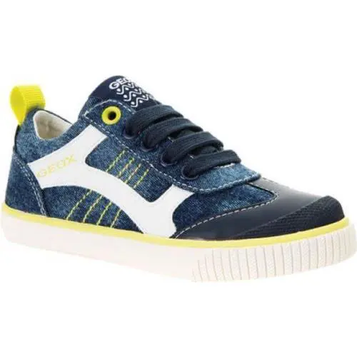 Geox shoes - Navy Lime 5