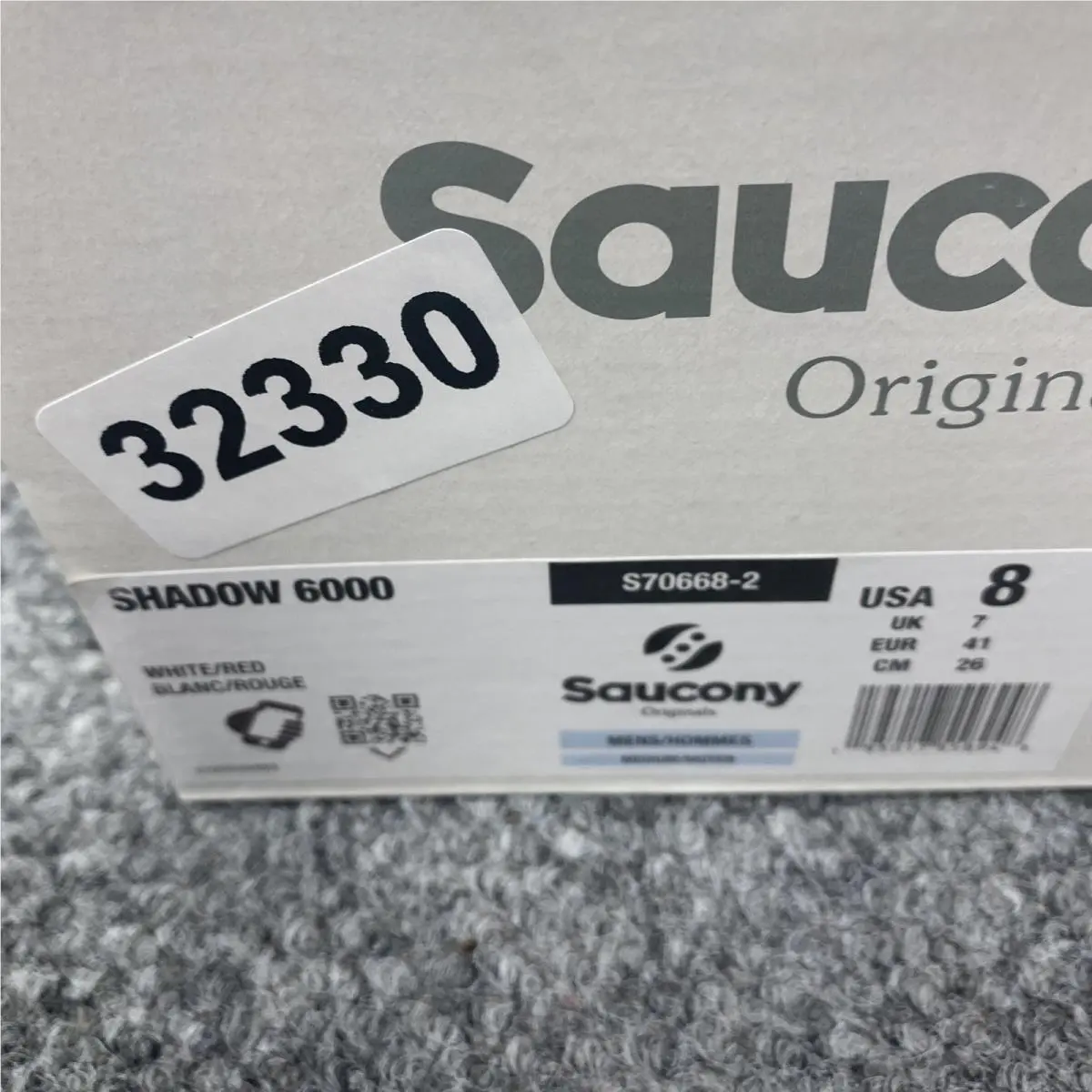 Saucony shoes - Saucony Shadow 6000 - Shadow - S70668-2 - White 8