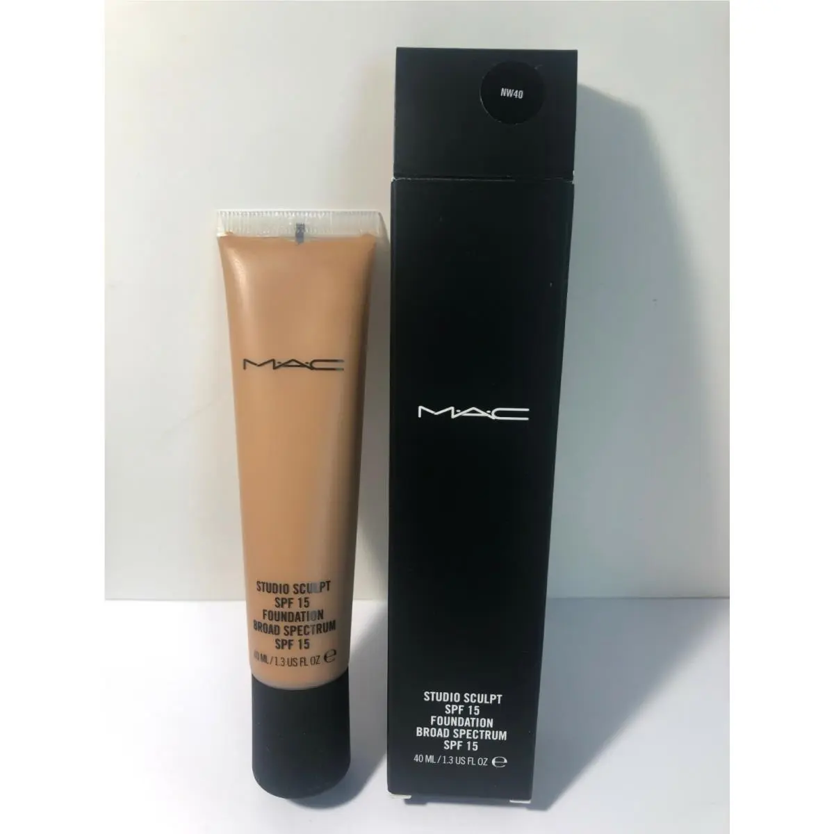Mac Studio Sculpt SPF15 Foundation 40ML /1.3 Oz Choose Your Shade NW40 by MAC Cosmetics
