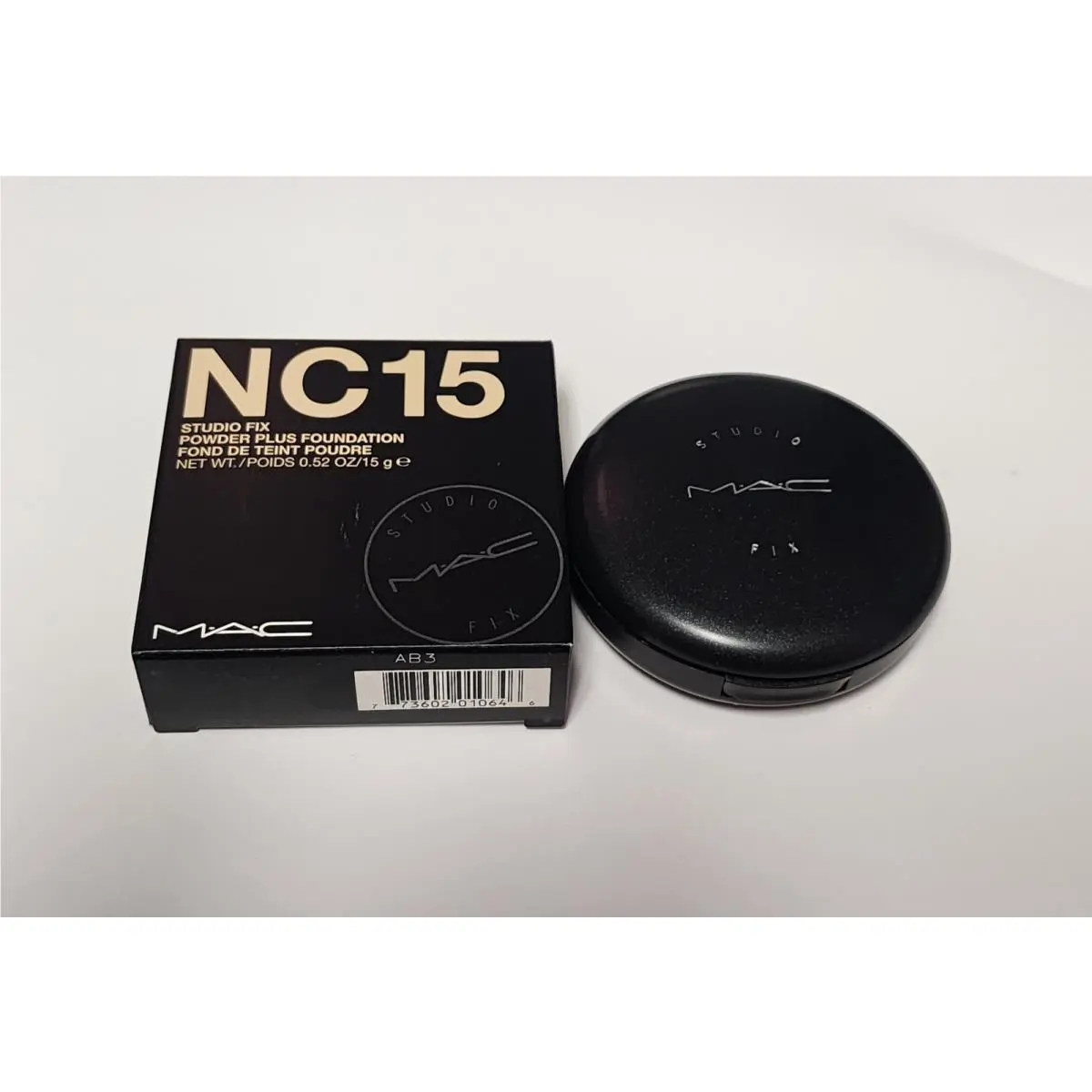 Mac NC15 Studio Fix Powder Plus Foundation Formula