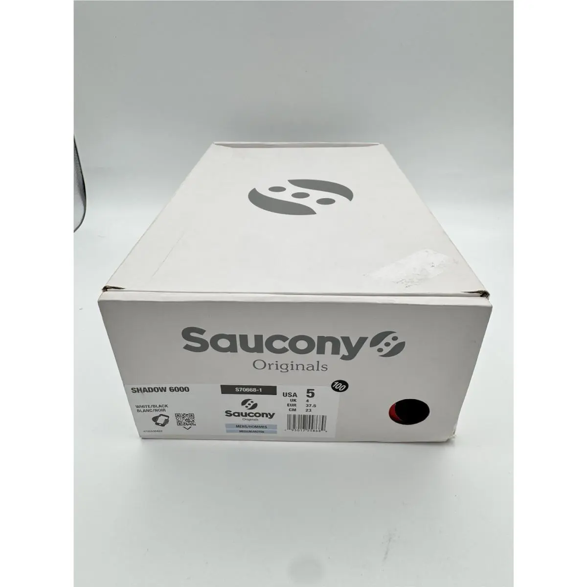 Saucony shoes - Saucony Shadow 6000 - Shadow - S70668-1 - White / Black (UPC: 0195017558689) 14