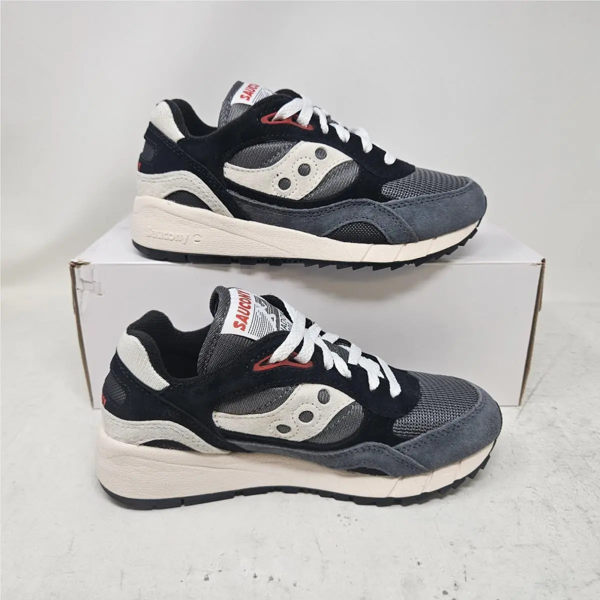 Saucony shoes - Saucony Shadow 6000 - Shadow - S70668-1 - Grey / Black (UPC: 195018436238) 0