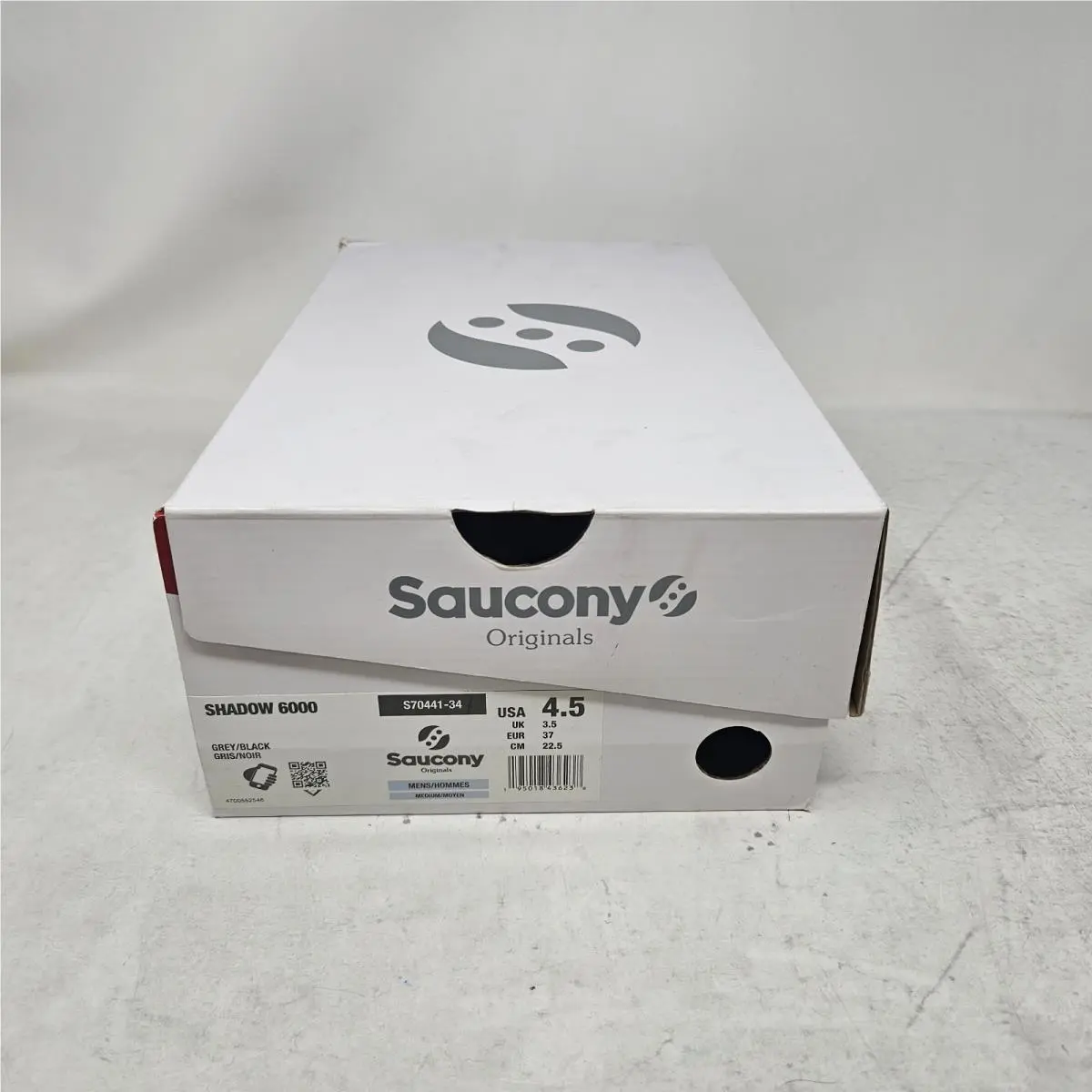 Saucony shoes - Saucony Shadow 6000 - Shadow - S70668-1 - Grey / Black (UPC: 195018436238) 4