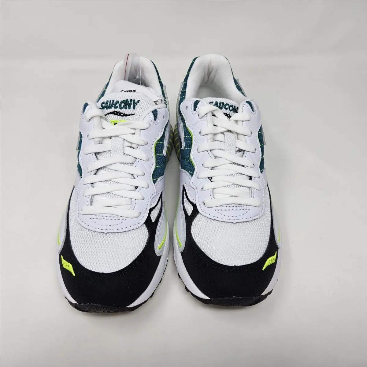 Saucony shoes - Saucony 3D Grid Hurricane - Grid Hurricane - S70646-1 - White / Green (UPC: 195017554544) 2