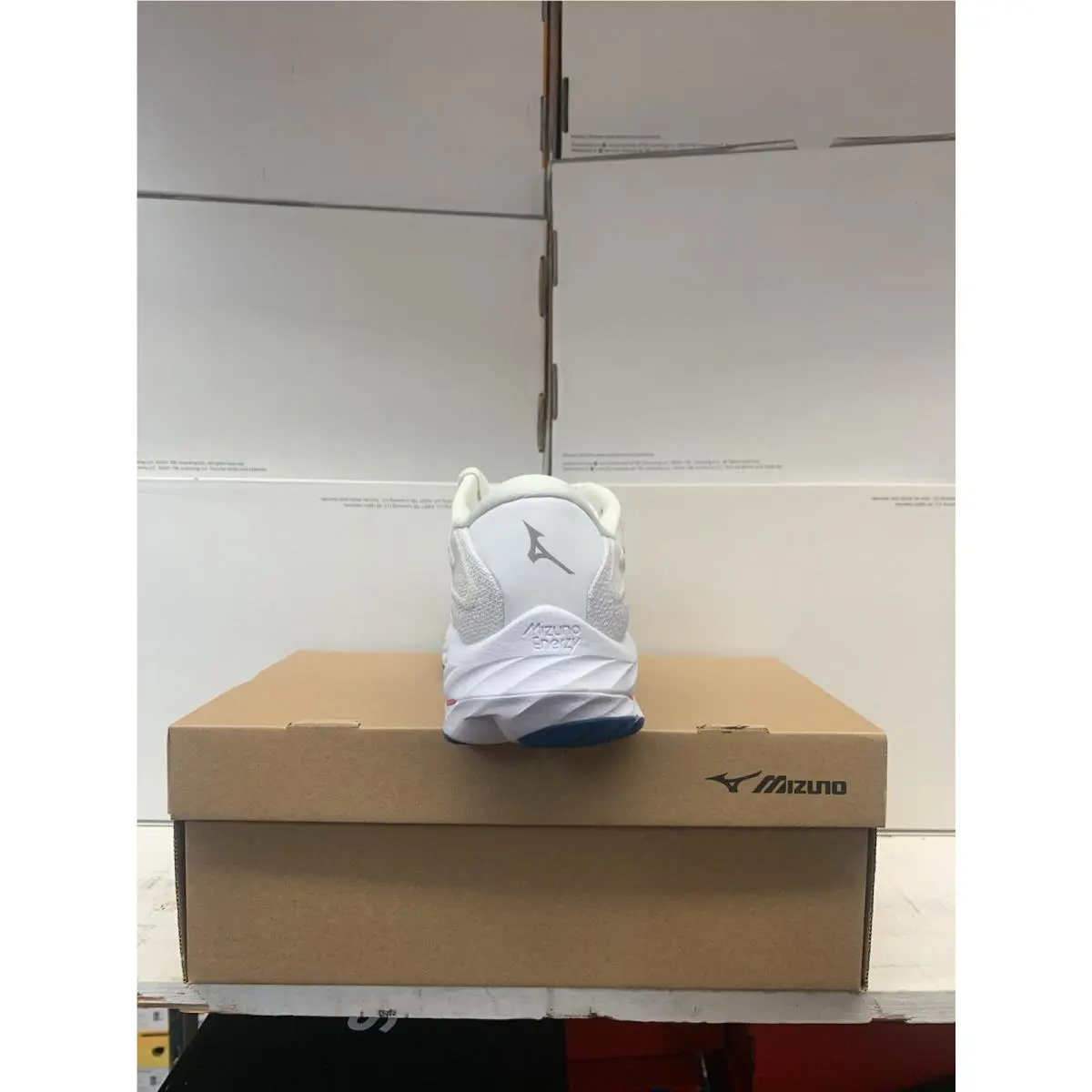 Mizuno shoes - WAVE RIDER - WAVE RIDER - J1GD237525 - White 0