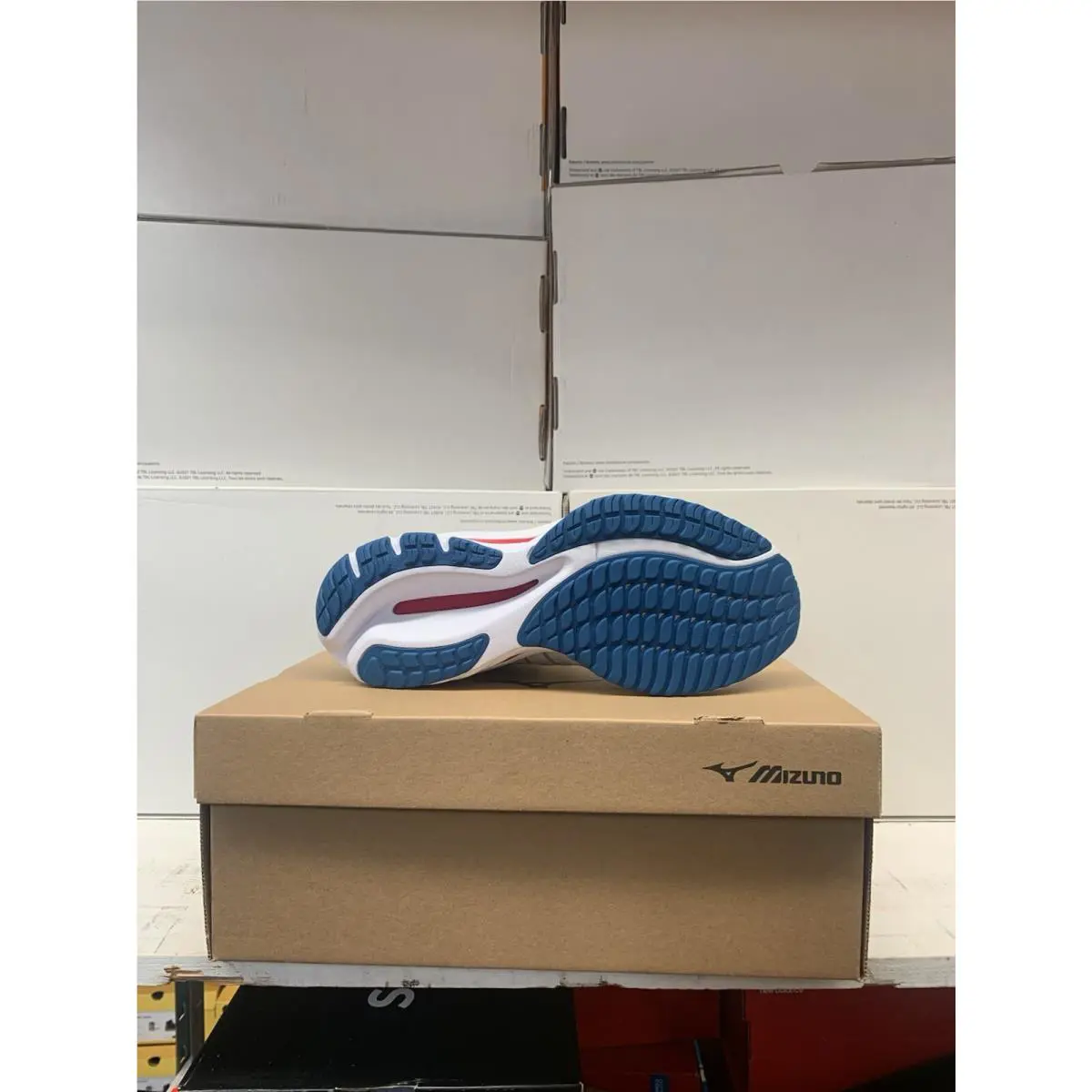 Mizuno shoes - WAVE RIDER - WAVE RIDER - J1GD237525 - White 1