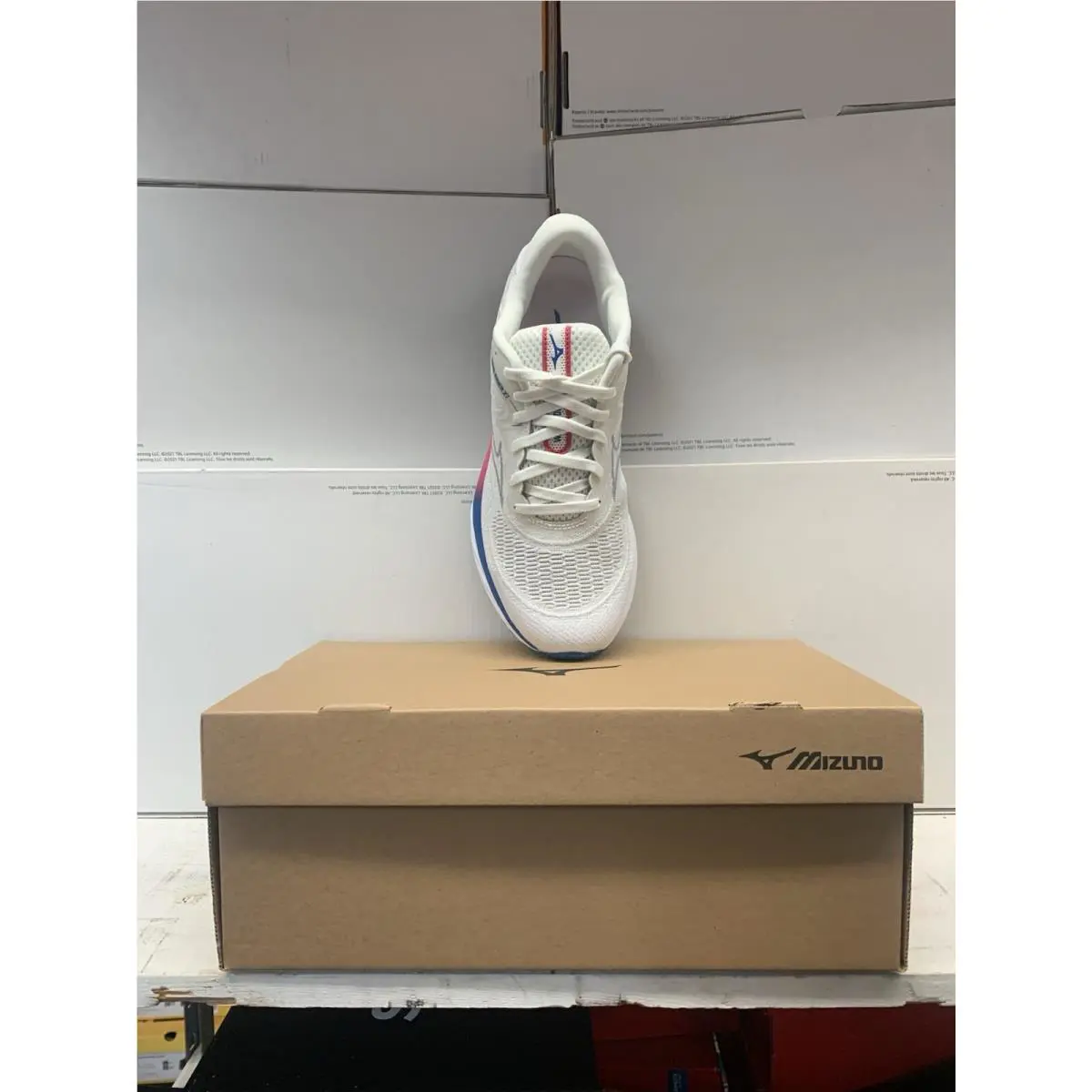 Mizuno shoes - WAVE RIDER - WAVE RIDER - J1GD237525 - White 2