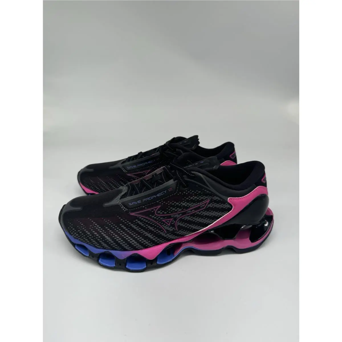 Mizuno shoes - WAVE PROPHECY 12 - WAVE PROPHECY - Black,pink and Blue 4