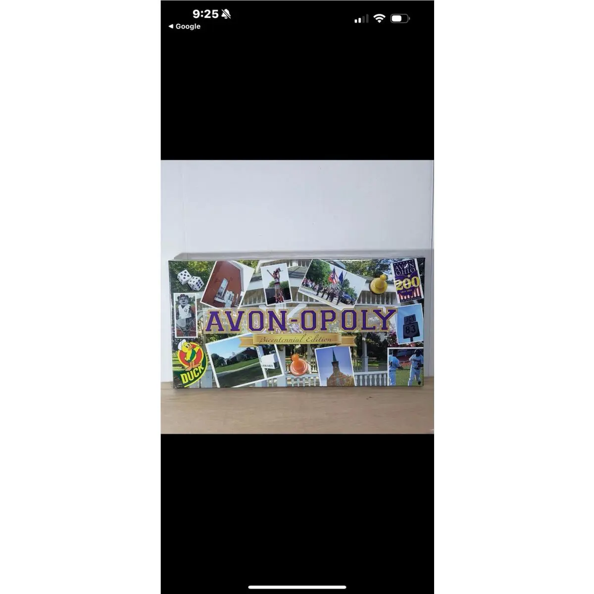 Avon Opoly Avon Ohio Bicentennial Edition Monopoly Board Game