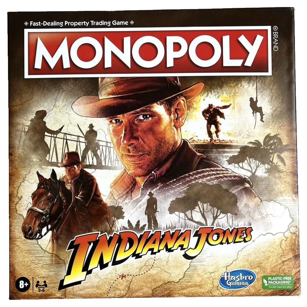 Hasbro Indiana Jones Edition Monopoly Board Game