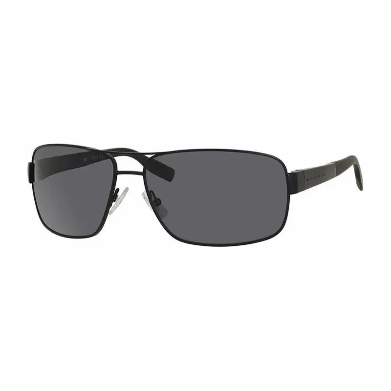 HG 0521/S 0003 AH Matte Black/grey Polarized 64-15-125 Sunglasses by Hugo Boss
