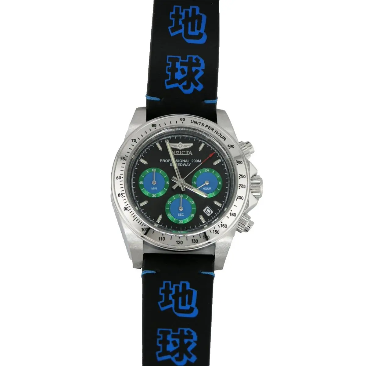 Invicta 49292 Speedway Forces OF Nature Earth Black Chronograph 39.5MM D
