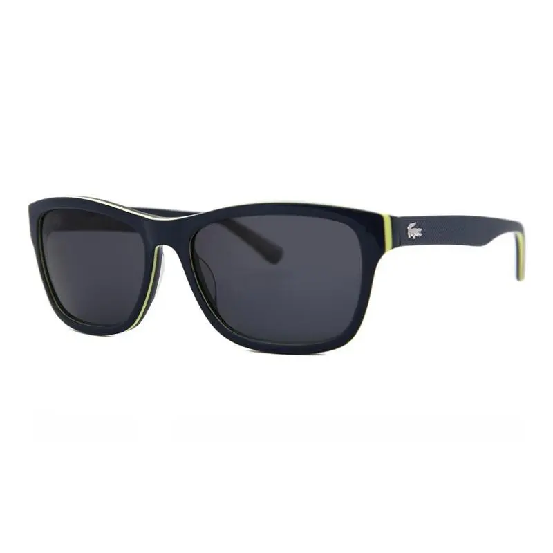 Lacoste L683S 414 Blue/yellow/grey 55-16-140 Sunglasses - Frame: Blue/Yellow, Lens: Grey, code: 414