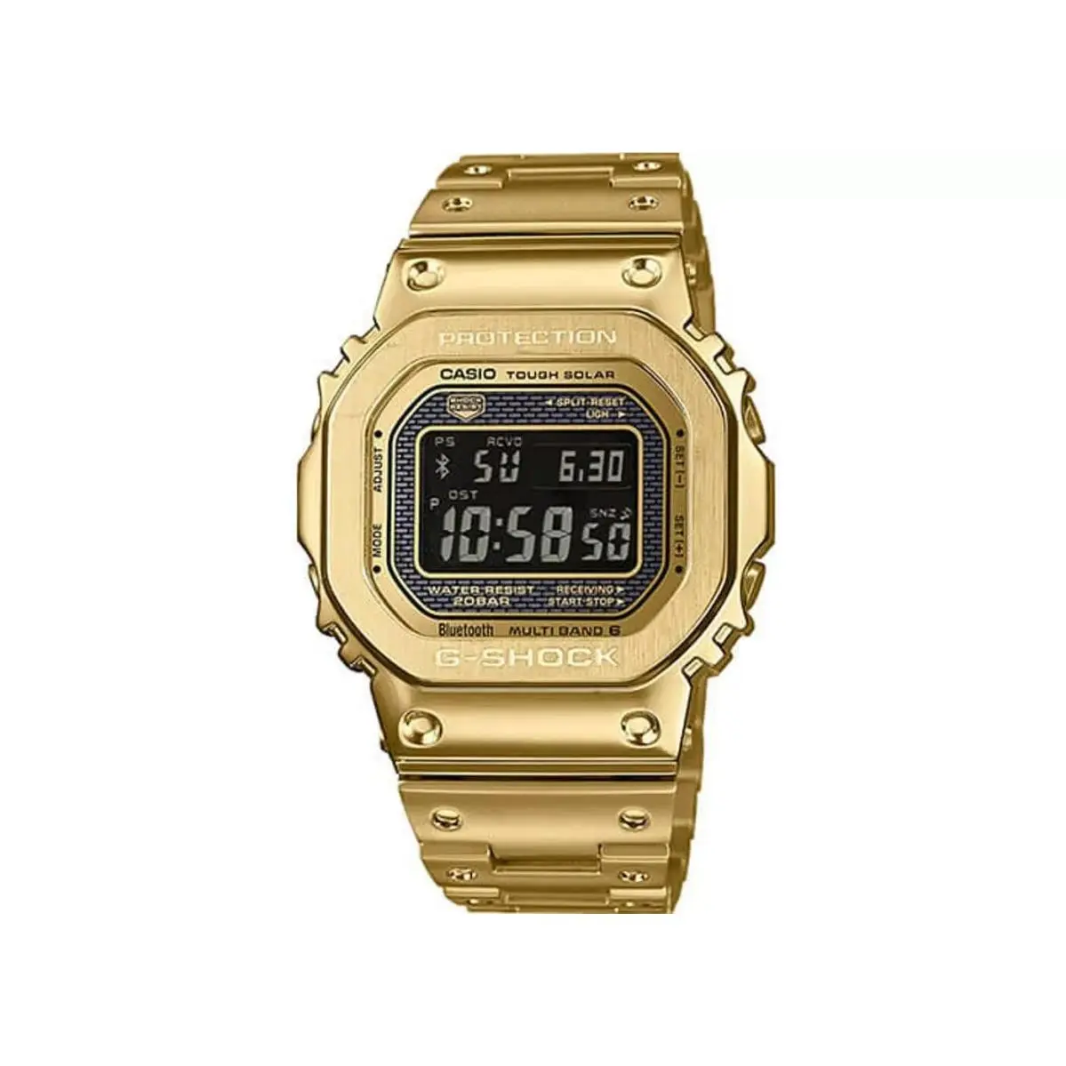 G-shock GMW-B5000 Series Gold Stainless Steel Watch GMWB5000GD-9 by Casio
