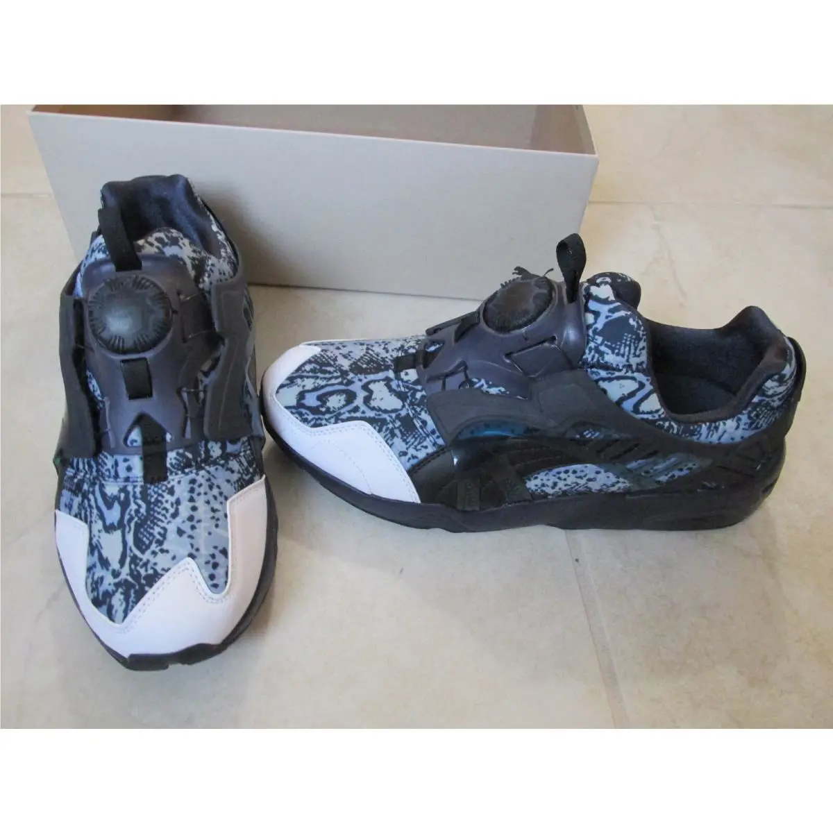 Puma shoes - Puma Disc Blaze Snake Slip On - 391961 01 - Blue (UPC: 195552377561) 1