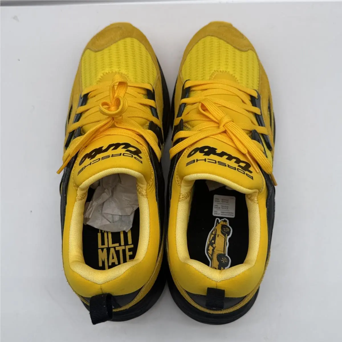 Puma shoes - PUMA Porsche Legacy Trc Blaze Lace Up - 30738601 - Yellow 10