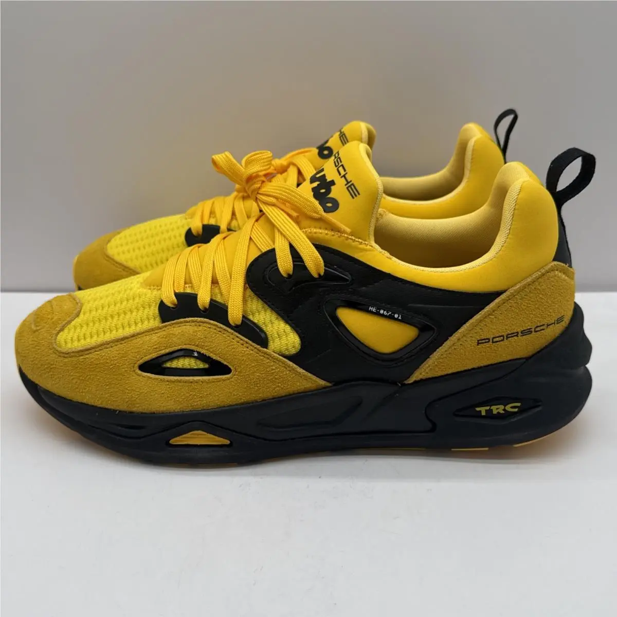 Puma shoes - PUMA Porsche Legacy Trc Blaze Lace Up - 30738601 - Yellow 1